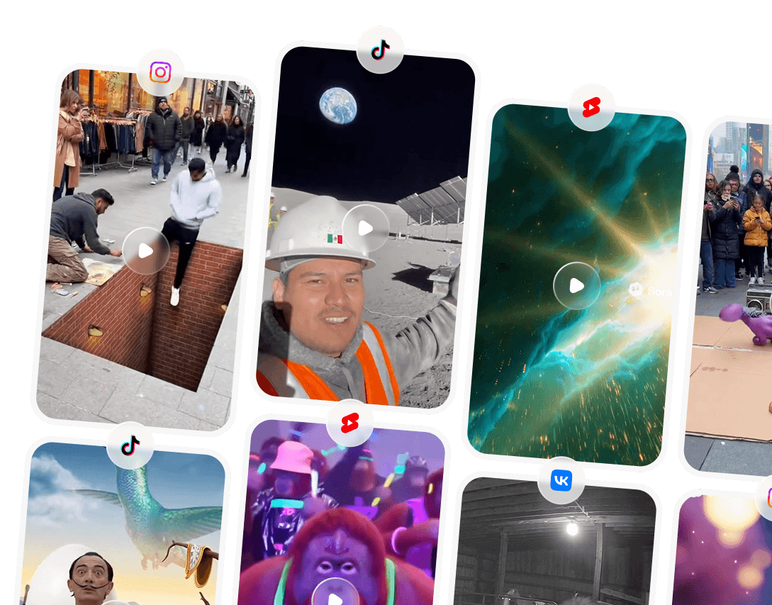 «Сделай подборку сценариев коротких ИИ-видео по моим референсам»